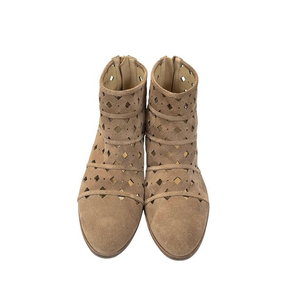 Michael Kors Uma Perforated Flat Bootie - Picture 3 of 12